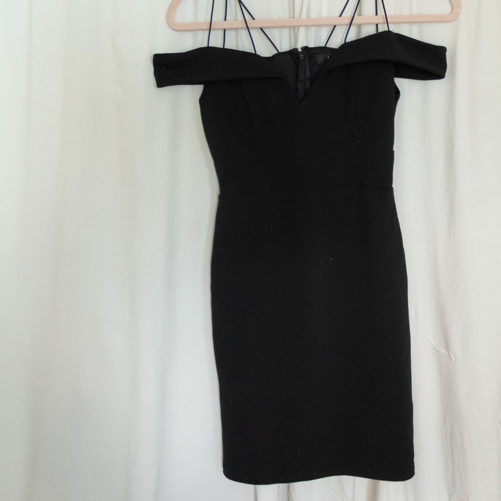 Lulus black tight short dress